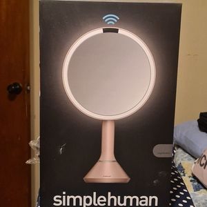 Simple Human lighted mirror